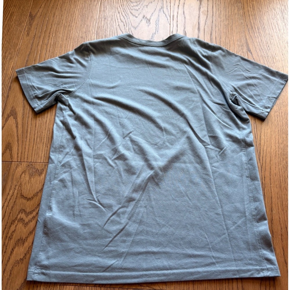 Nike Dri-FIT T-Shirt Kids L Grey Good Short Sleeve Graphic Logo Tee - Picture 4 of 6